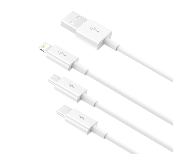 Baseus Kabel Superior Series USB-A - USB-C/Lightning/micro USB 3.5A - 1502054 - zdjęcie 3